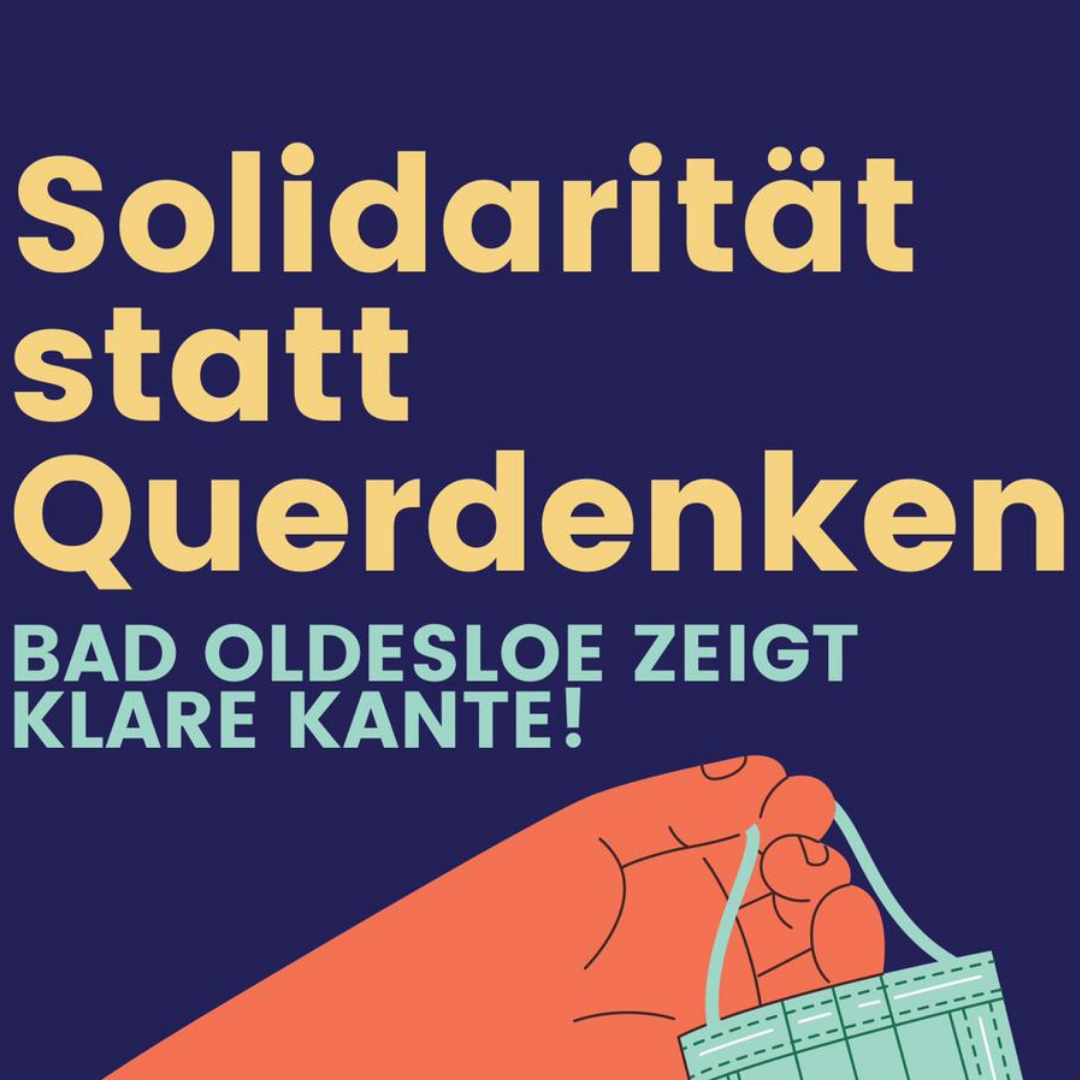 Rede: Demo „Solidarität statt Querdenken!“