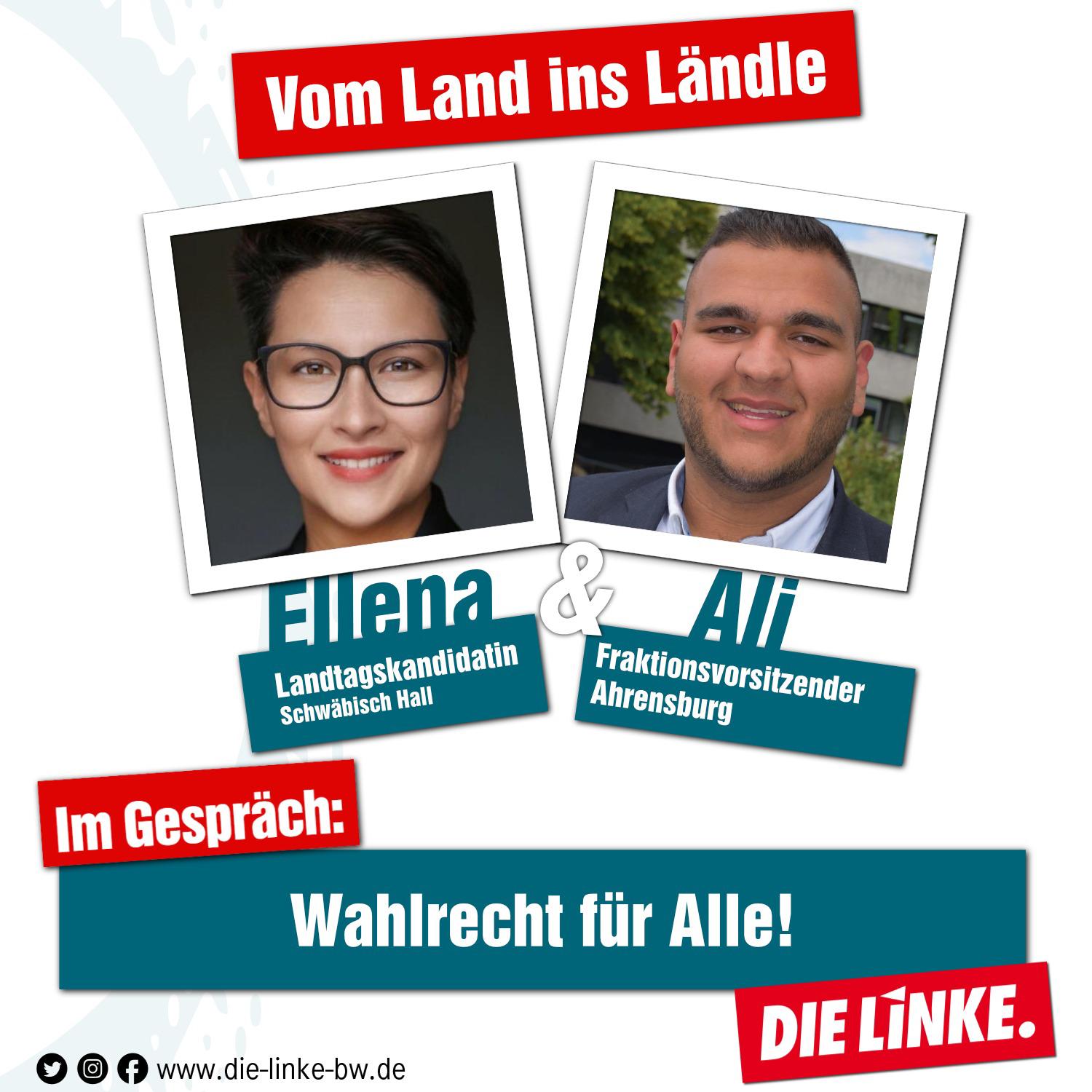 Talk: Vom Land ins Ländle | Wahlrecht für Alle!
